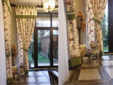 Современные шторы Прованс