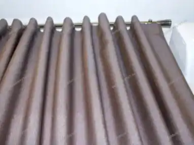 Шторы цвета венге в интерьере