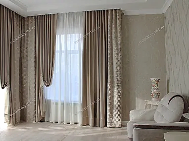 Гостиная в спокойных тонах