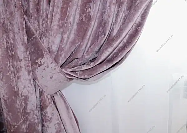 Шторы из бархата